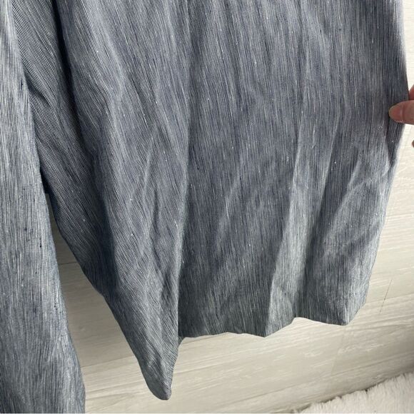 Club Monaco Dalennah Cropped Wide Leg Linen Blend Jumpsuit NWT - Picture 5 of 9